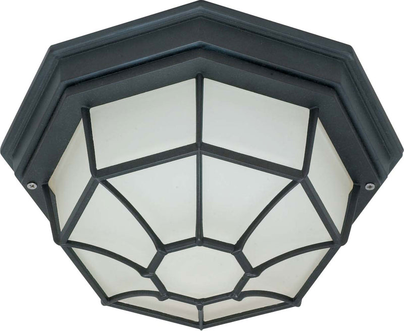 Nuvo Lighting 60-536 One Light Ceiling Mount, Textured Black