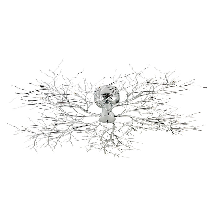Eurofase 12264-018 20 Light Flush/Sconce, Chrome