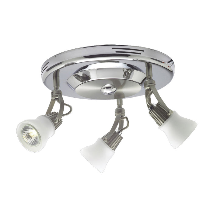 Eurofase F-3RGR3-25 Flush, Chrome