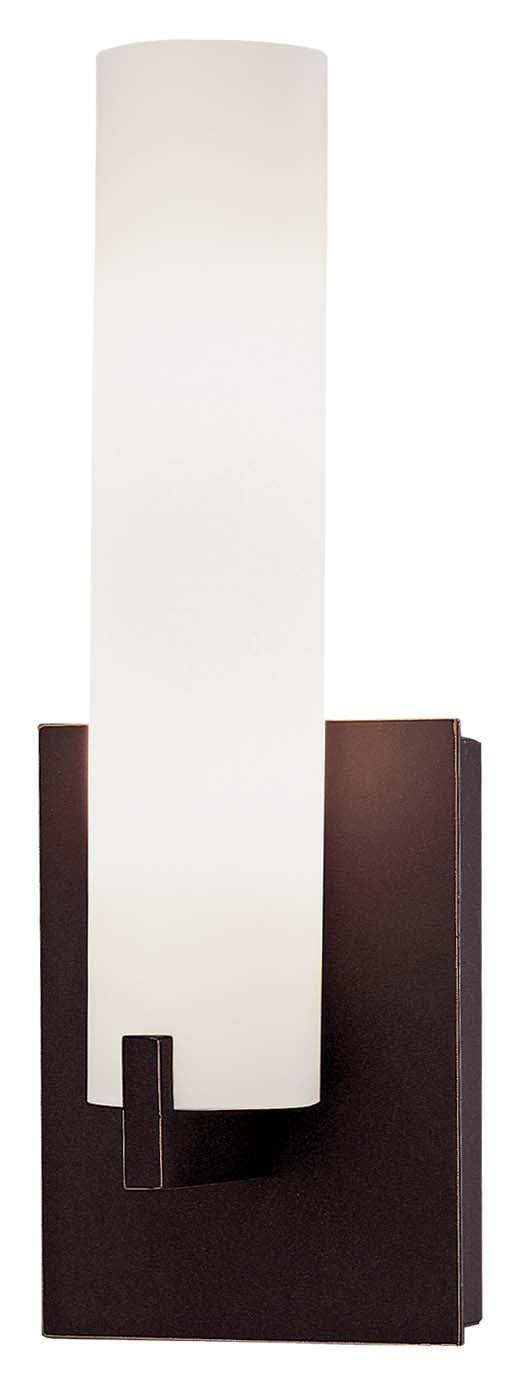 George Kovacs P5040-37B Two Light Wall Sconce, Dark Restoration Bronze