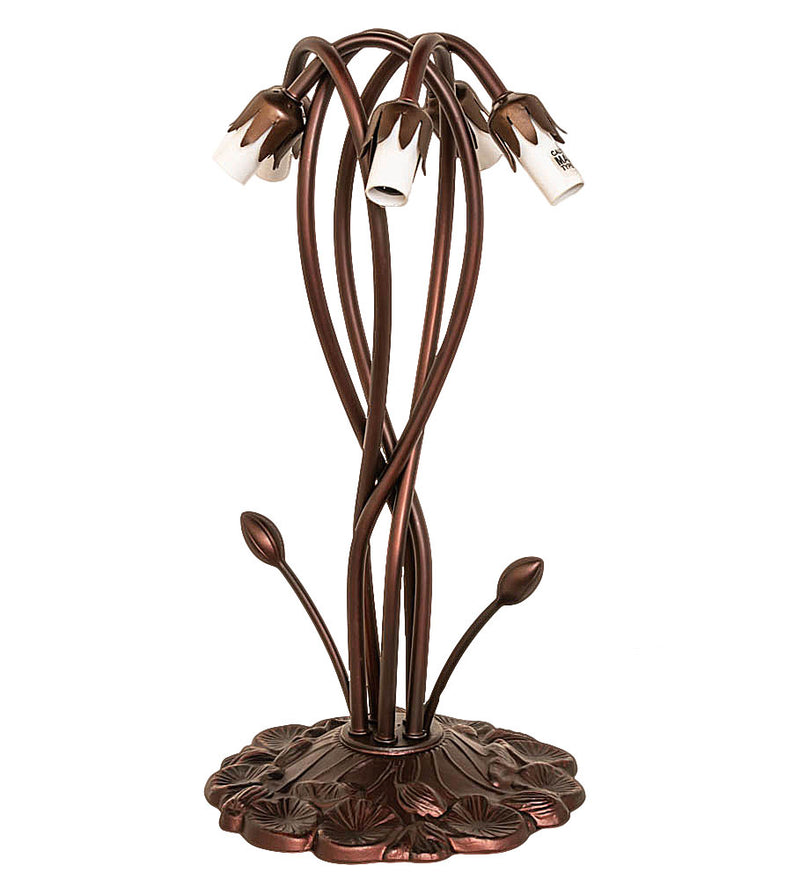 Meyda Tiffany 14962 Five Light Accent Lamp, Mahogany Bronze