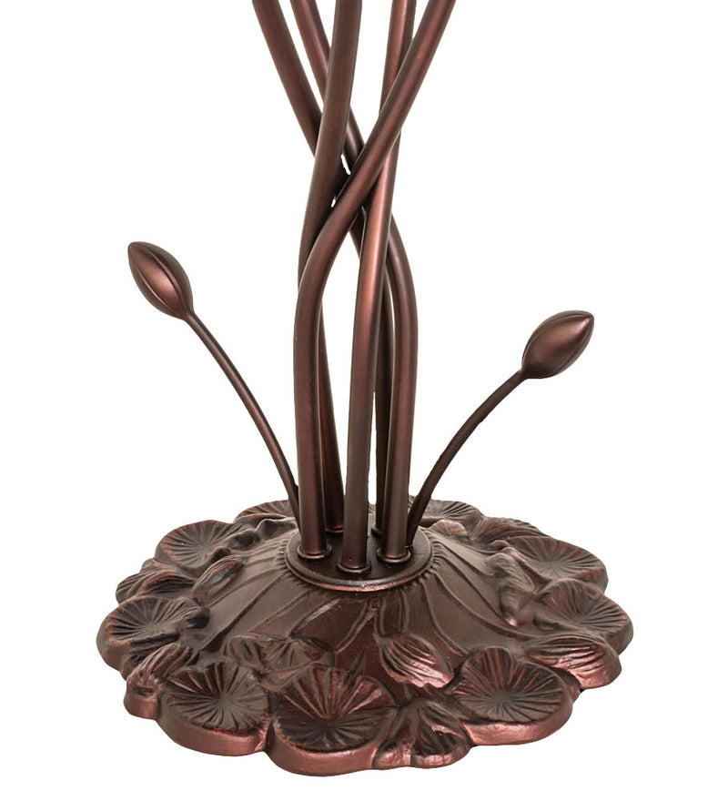 Meyda Tiffany 14995 Five Light Accent Lamp, Mahogany Bronze