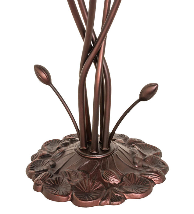 Meyda Tiffany 14995 Five Light Accent Lamp, Mahogany Bronze