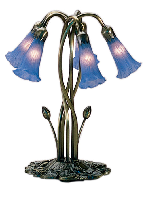 Meyda Tiffany 14995 Five Light Accent Lamp, Mahogany Bronze