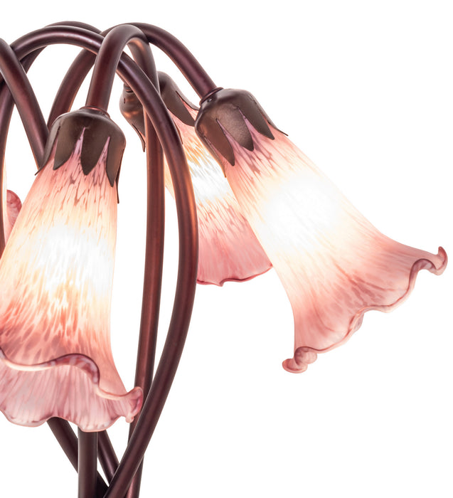 Meyda Tiffany 15127 Five Light Accent Lamp, Mahogany Bronze