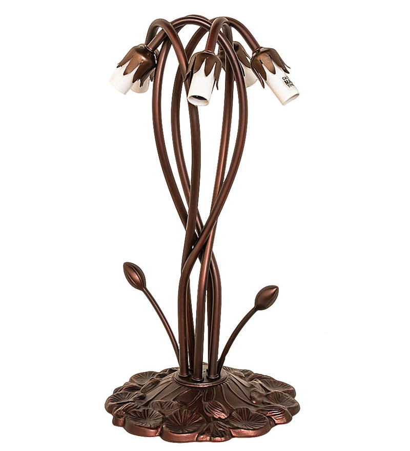 Meyda Tiffany 15127 Five Light Accent Lamp, Mahogany Bronze