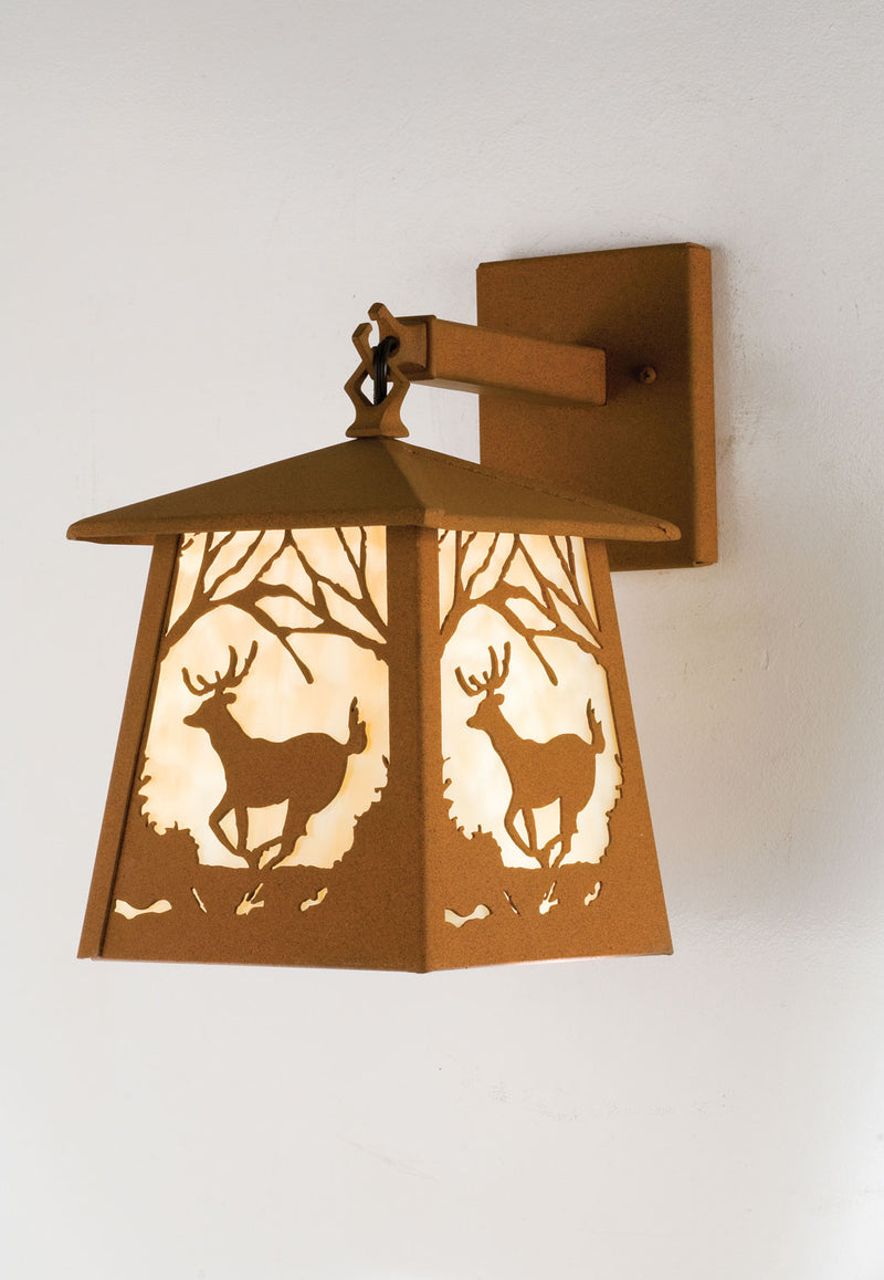 Meyda Tiffany 15278 One Light Wall Sconce, Earth