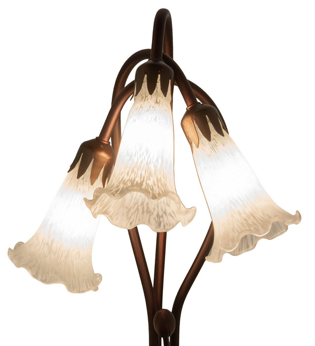 Meyda Tiffany 15282 Three Light Accent Lamp, Mahogany Bronze