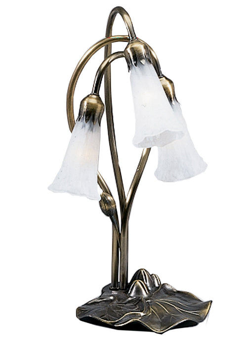Meyda Tiffany 15282 Three Light Accent Lamp, Mahogany Bronze