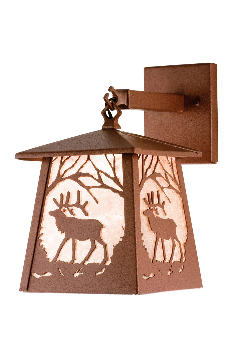 Meyda Tiffany 15312 One Light Wall Sconce, Rust