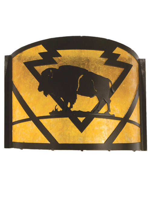 Meyda Tiffany 15398 One Light Wall Sconce, Timeless Bronze
