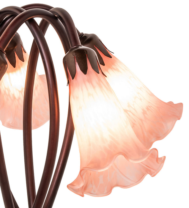 Meyda Tiffany 15925 Five Light Accent Lamp, Mahogany Bronze