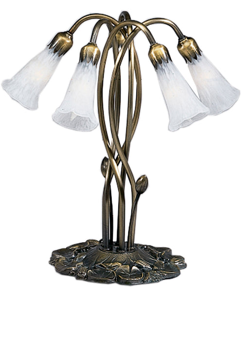 Meyda Tiffany 16545 Five Light Accent Lamp, Mahognany Bronze