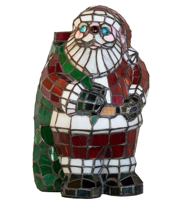 Meyda Tiffany 16613 One Light Accent Lamp, Flame Ca Green