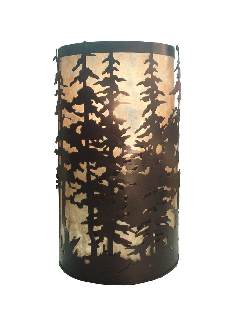 Meyda Tiffany 17289 Two Light Wall Sconce, Textured Black