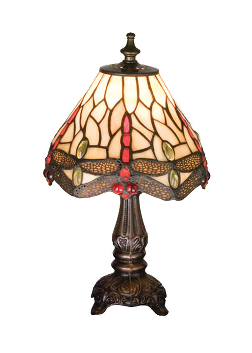 Meyda Tiffany 17525 One Light Mini Lamp, Wrought Iron