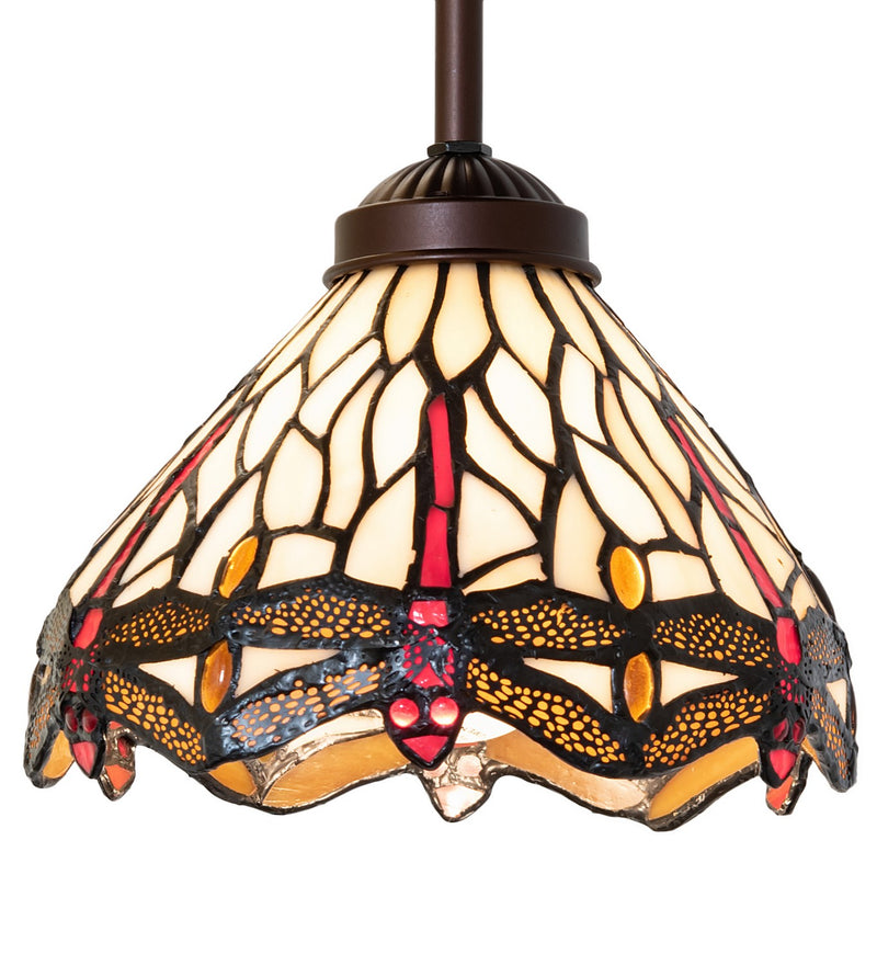 Meyda Tiffany 17527 One Light Mini Pendant, Nickel