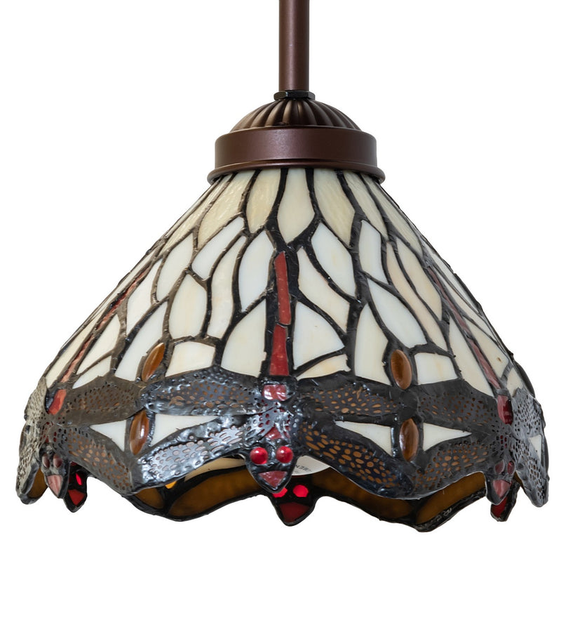 Meyda Tiffany 17527 One Light Mini Pendant, Nickel