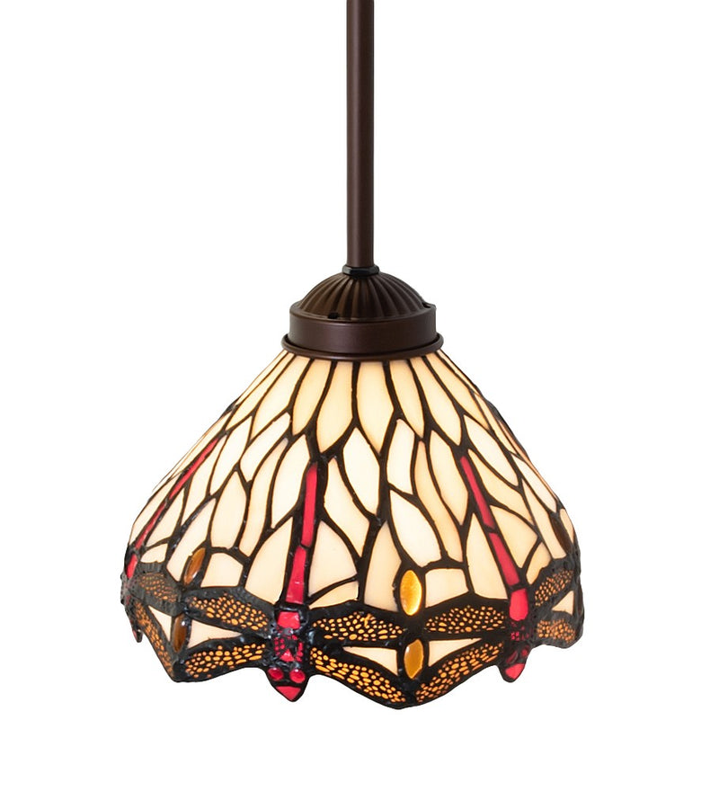 Meyda Tiffany 17527 One Light Mini Pendant, Nickel