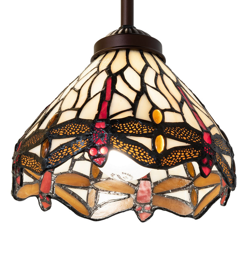 Meyda Tiffany 17527 One Light Mini Pendant, Nickel