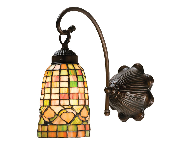 Meyda Tiffany 18650 One Light Wall Sconce, Antique