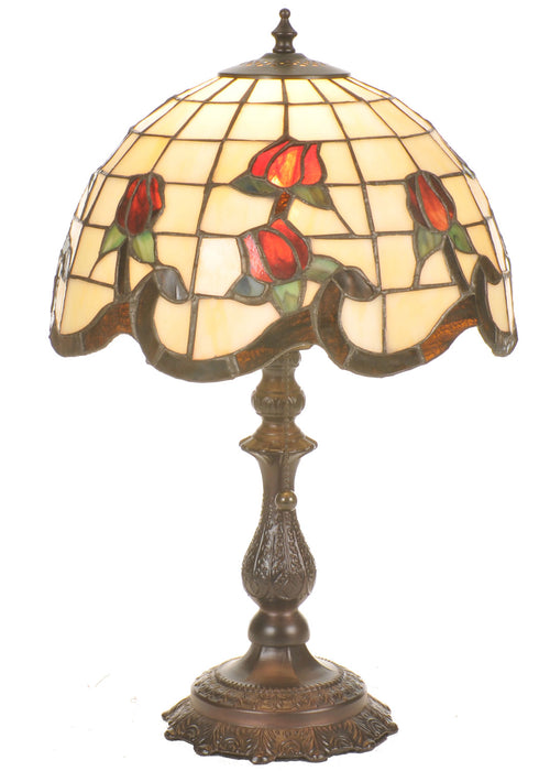 Meyda Tiffany 19139 One Light Accent Lamp, Antique Copper