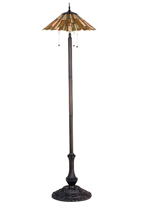 Meyda Tiffany 19194 Three Light Floor Lamp, Baj Haj