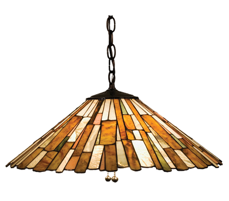 Meyda Tiffany 19195 Three Light Pendant, Baj Haj
