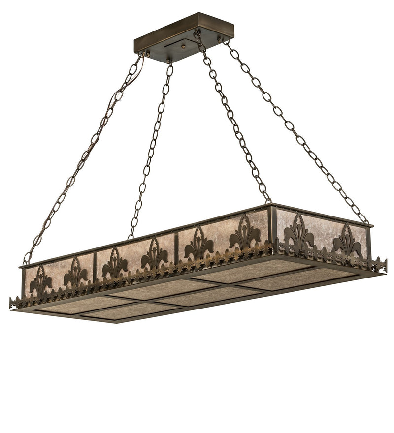 Meyda Tiffany 19234 Two Light Island Pendant, Antique Copper