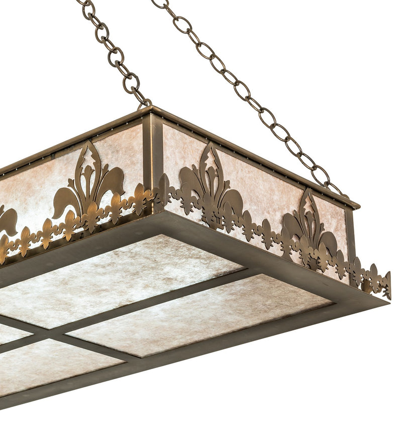 Meyda Tiffany 19234 Two Light Island Pendant, Antique Copper