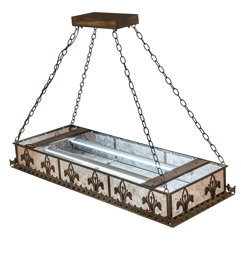 Meyda Tiffany 19234 Two Light Island Pendant, Antique Copper
