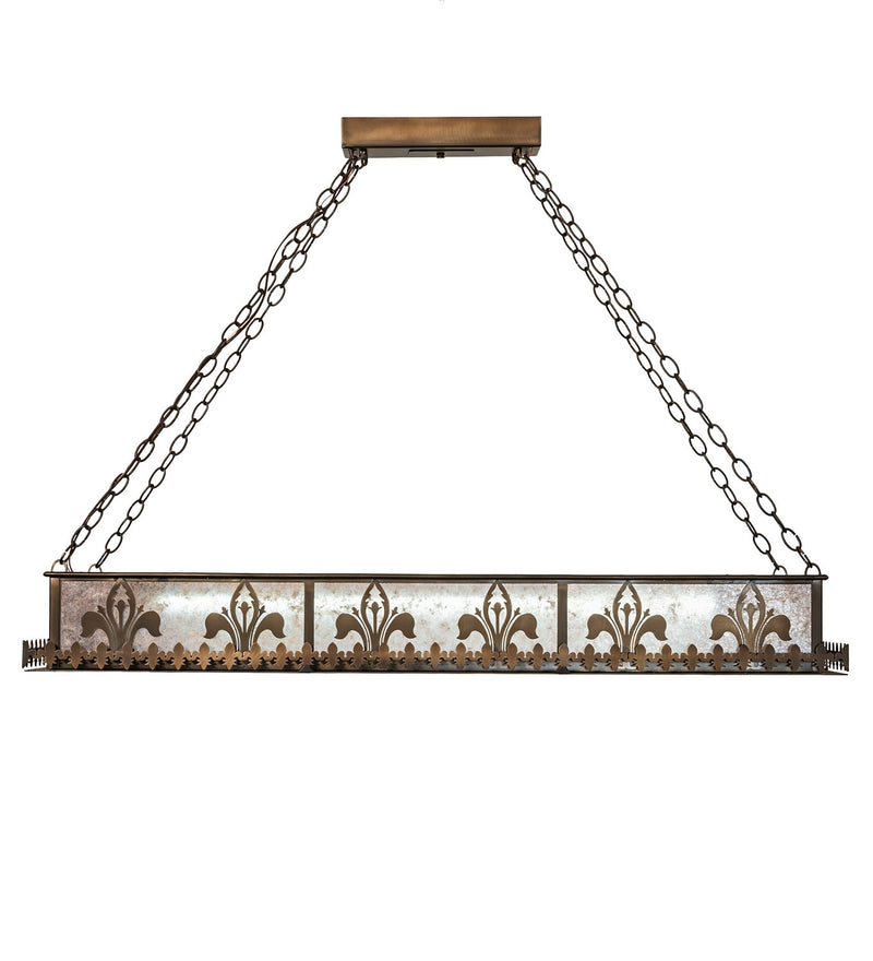 Meyda Tiffany 19234 Two Light Island Pendant, Antique Copper