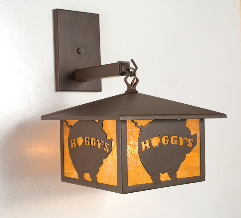 Meyda Tiffany 19407 One Light Wall Sconce, Cafe Noir
