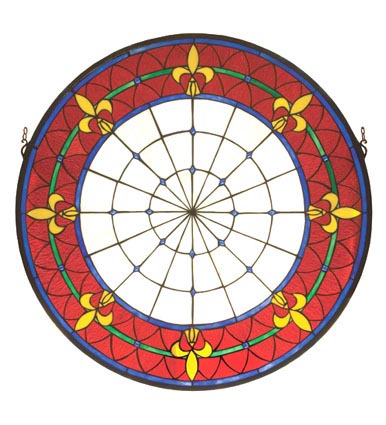 Meyda Tiffany 19811 Window, Wrought Iron