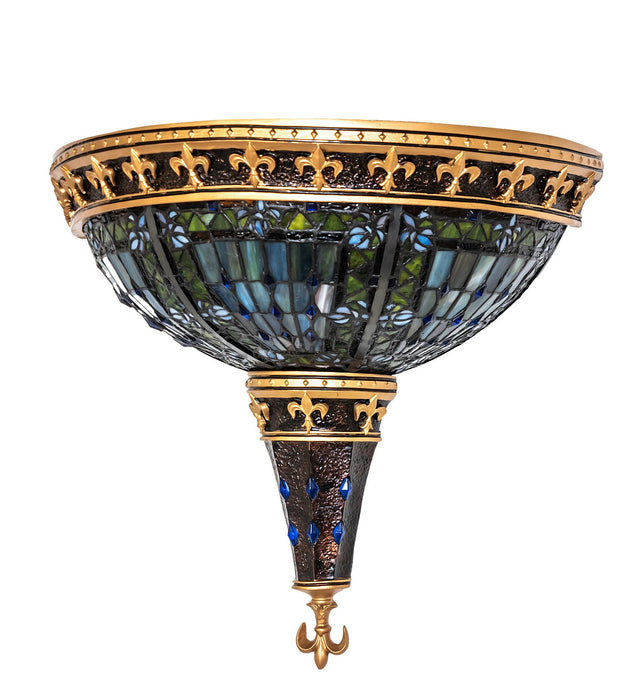 Meyda Tiffany 19819 Two Light Wall Sconce, Mahogany Bronze