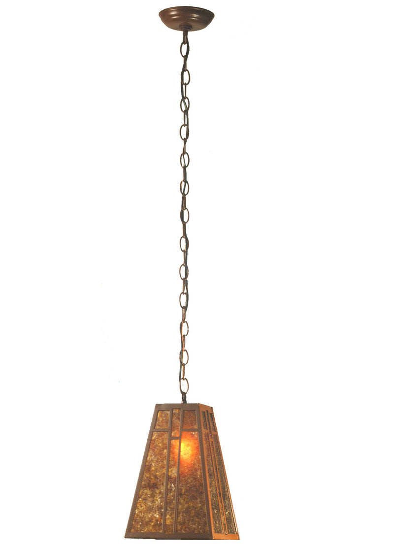 Meyda Tiffany 19852 One Light Mini Pendant, Rust