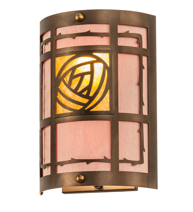 Meyda Tiffany 19863 Two Light Wall Sconce, Antique Copper