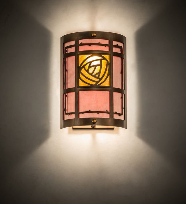 Meyda Tiffany 19863 Two Light Wall Sconce, Antique Copper