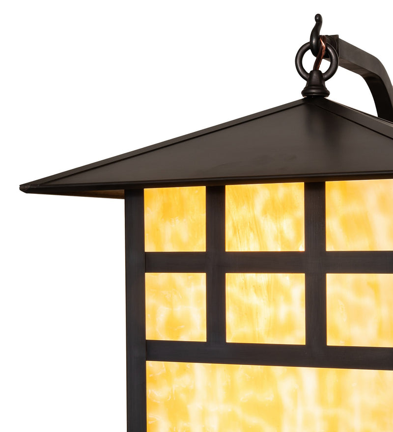 Meyda Tiffany 20710 One Light Wall Sconce, Craftsman Brown