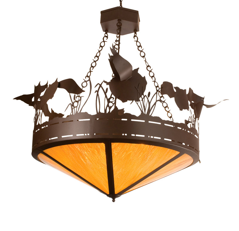 Meyda Tiffany 20767 Eight Light Pendant, Cafe-Noir