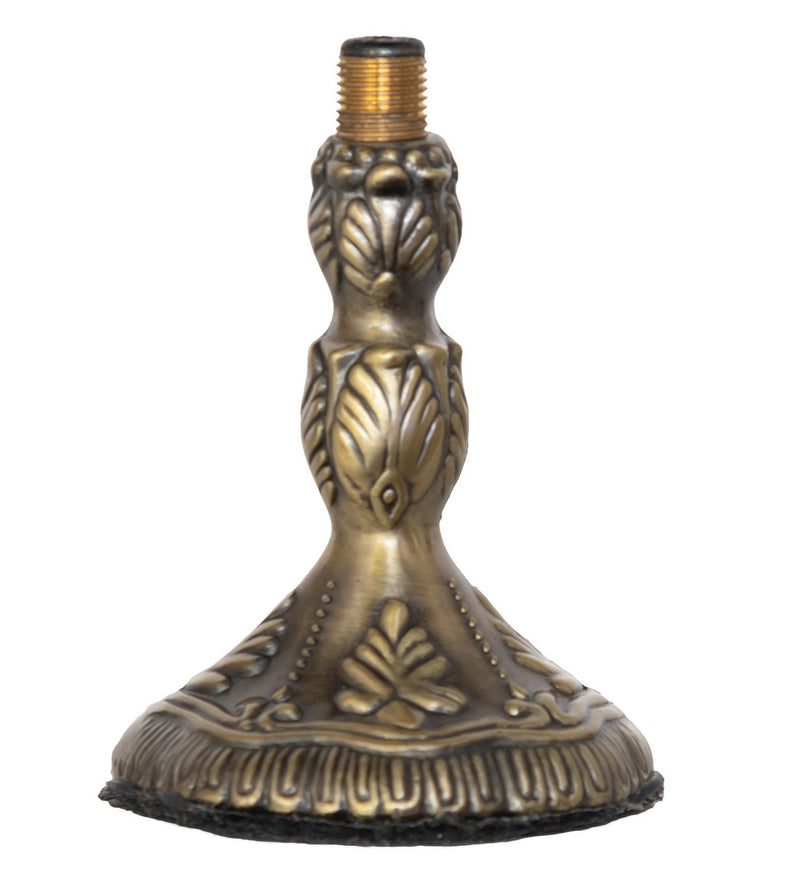 Meyda Tiffany 21224 One Light Mini Lamp, Antique Brass