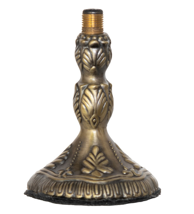 Meyda Tiffany 21224 One Light Mini Lamp, Antique Brass