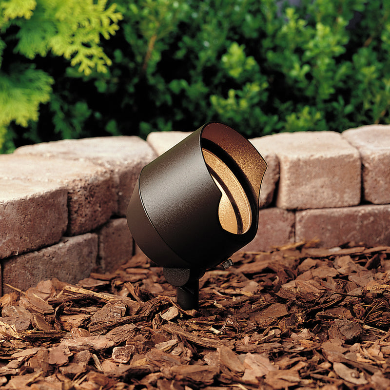 Kichler 15381AZT One Light Accent, Textured Architectural Bronze