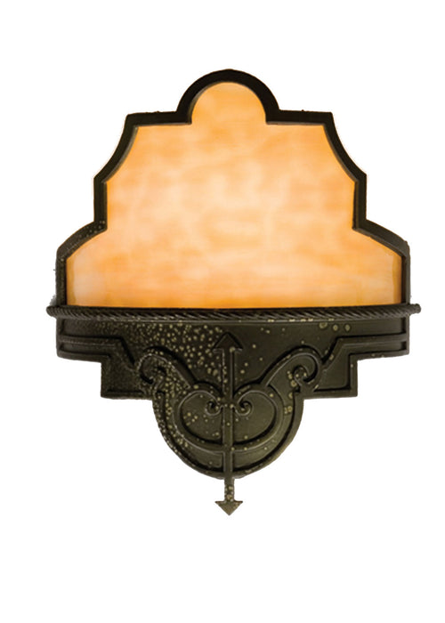 Meyda Tiffany 24472 One Light Wall Sconce, Ba Glass