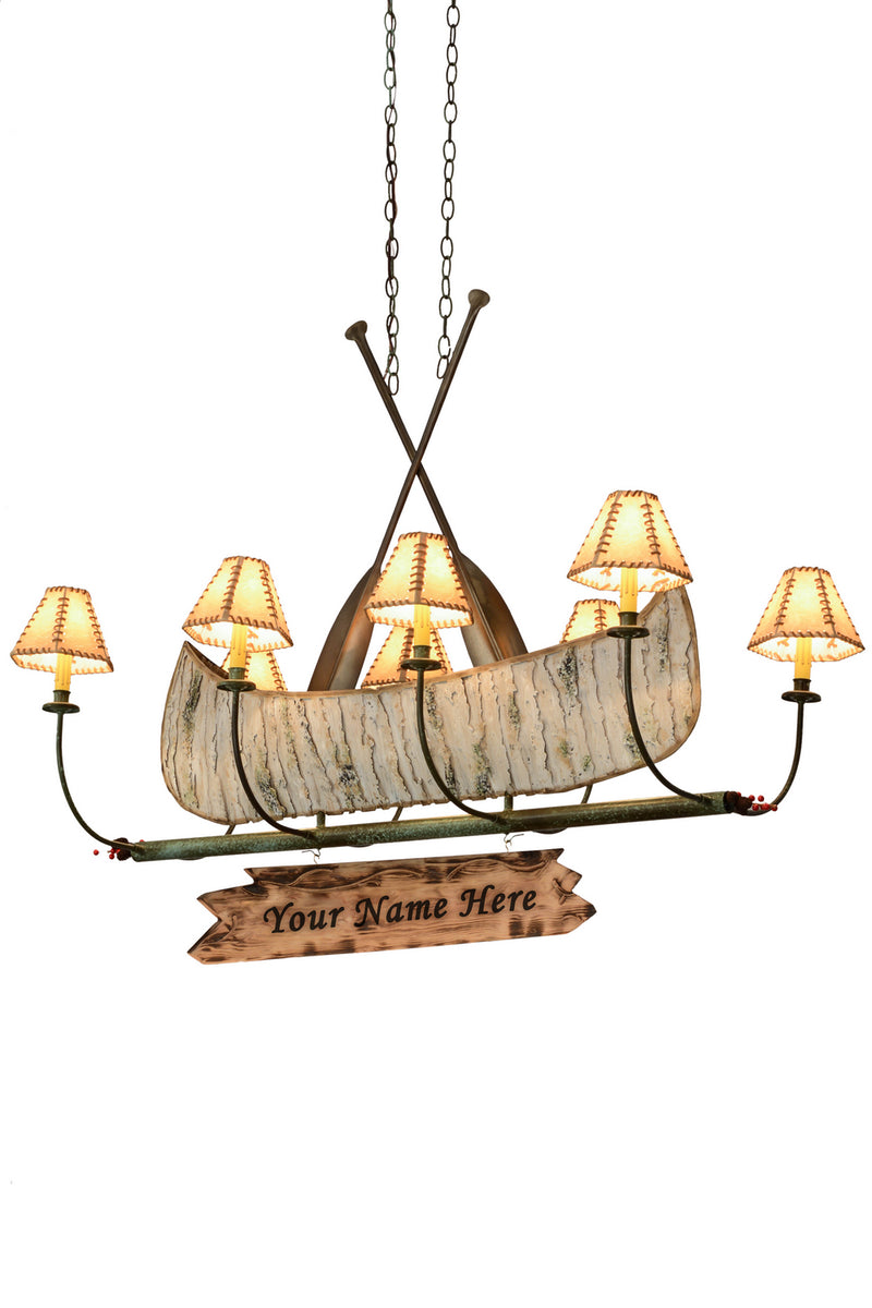 Meyda Tiffany 26965 Eight Light Chandelier, Antique Copper,Tarnished Copper