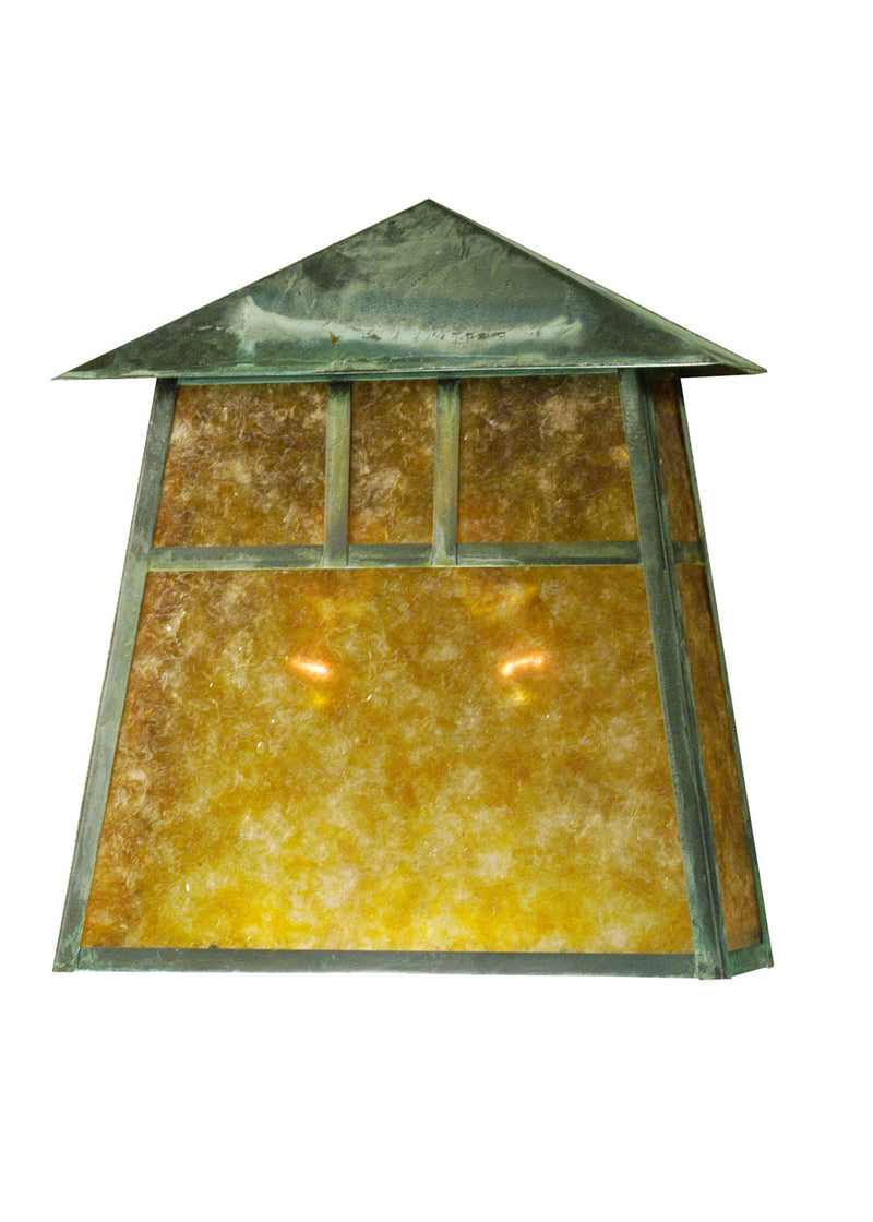 Meyda Tiffany 27213 Two Light Wall Sconce, Verdigris