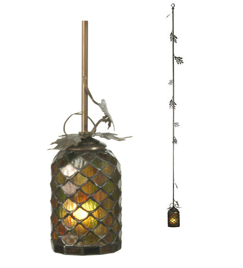 Meyda Tiffany 28731 One Light Mini Pendant, Antique Copper