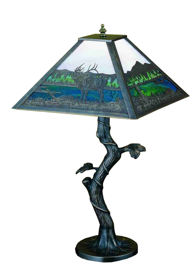 Meyda Tiffany 29537 Table Lamp, Bronze