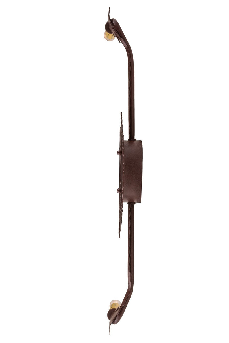Meyda Tiffany 29551 Two Light Wall Sconce, Rust