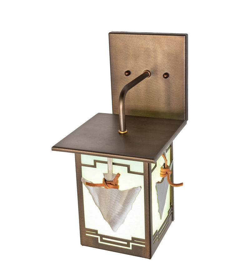 Meyda Tiffany 29607 One Light Wall Sconce, Antique Copper